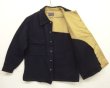 画像3: 70'S PENDLETON ウール 2ポケット スナップボタン ショート丈 ジャケット ネイビー USA製 (VINTAGE)