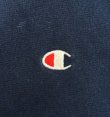 画像3: 90'S CHAMPION 刺繍タグ リバースウィーブ パーカー ネイビー USA製 (VINTAGE)