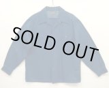 画像: 70'S PENDLETON "BOARD SHIRT" ウール オープンカラーシャツ ブルー USA製 (VINTAGE)