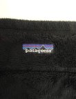 画像5: 90'S PATAGONIA 襟裏ロゴ レギュレーターフリース R2ジャケット プルオーバー 初期モデル ブラック USA製 (VINTAGE)