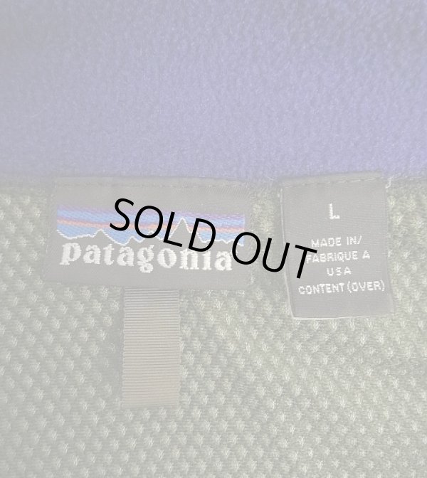 画像2: 90'S PATAGONIA 裏地P.E.F ライトX カーディガン ブラック USA製 (VINTAGE)
