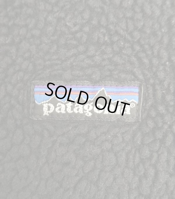 画像3: 90'S PATAGONIA "初期型" 裏地P.E.F レトロX ベスト ブラック USA製 (VINTAGE)