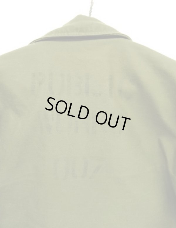 画像6: 70'S アメリカ軍 US NAVY "A-2" 背面ステンシル デッキジャケット ミリタリーグリーン (VINTAGE)