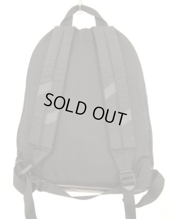 画像6: 90'S LL Bean 底レザー ナイロン バックパック ブラック (VINTAGE)