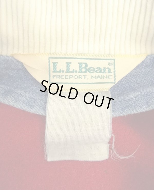 画像2: 80'S LL Bean 裏地ウールライナー付き デニム ハンティングジャケット インディゴ USA製 (VINTAGE)