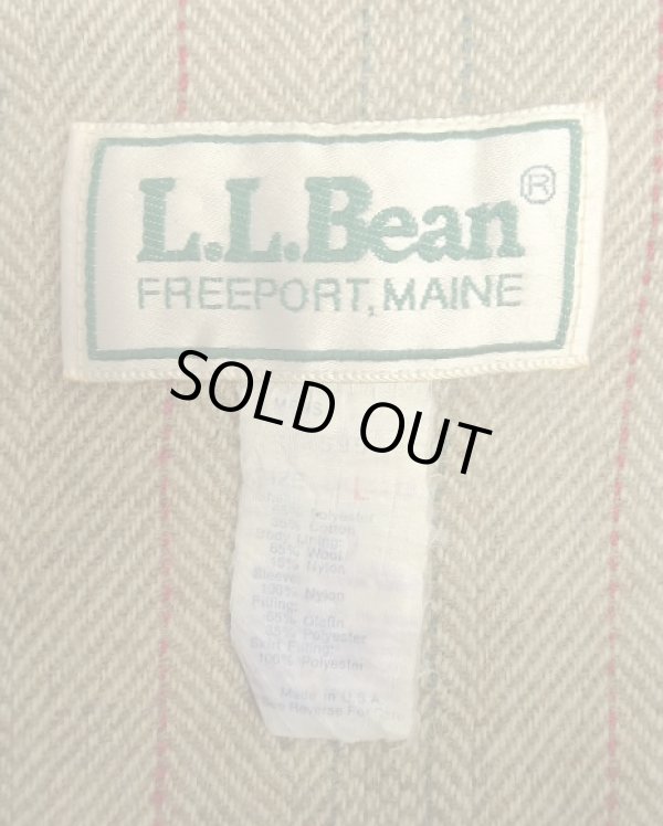画像2: 80'S LL Bean "STORM COAT" 裏地ウール ストームコート ベージュ USA製 (VINTAGE)