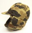 画像3: 80'S COLUMBIA "GORE-TEX" 裏地ボアフリース 耳当て付き 2WAYキャップ ダックハンターカモ USA製 (VINTAGE)