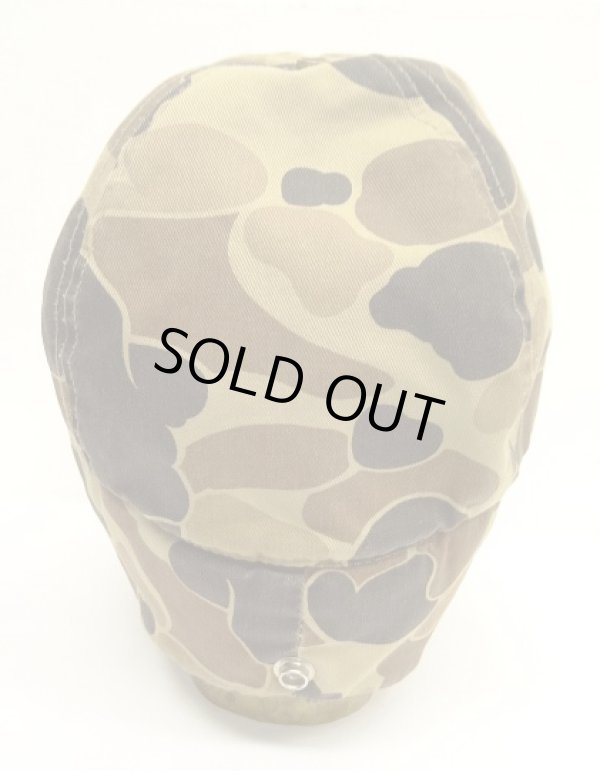 画像4: 80'S COLUMBIA "GORE-TEX" 裏地ボアフリース 耳当て付き 2WAYキャップ ダックハンターカモ USA製 (VINTAGE)