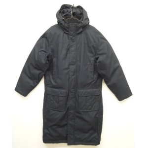 画像: 00'S LL Bean "GORE-TEX" 裏地ウール 中綿入り ロングコート ダークネイビー (VINTAGE)