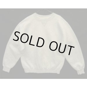 画像: 90'S A.D.C. x RUSSELL ATHLETIC 前Vガゼット付き クルーネック スウェットシャツ アッシュグレーヘザー (VINTAGE)