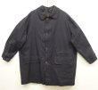 画像1: DUNHILL ウールライナー付き マッキントッシュコート ネイビー スコットランド製 (VINTAGE)