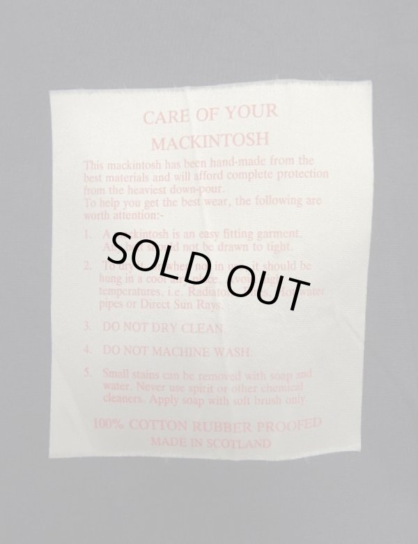 画像5: DUNHILL ウールライナー付き マッキントッシュコート ネイビー スコットランド製 (VINTAGE)