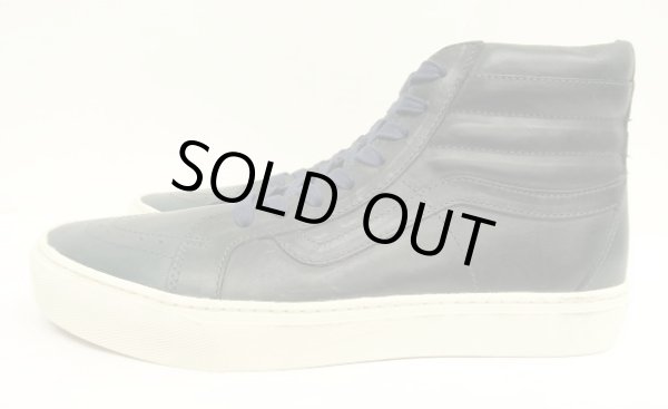 画像2: VANS VAULT "HORWEEN LEATHER" SK8-HI LX ホーウィン社製レザー スニーカー パリジャンブルー (DEADSTOCK)