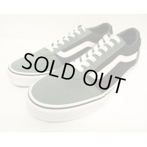 画像: VANS "SALES SAMPLE" WARD スウェード/キャンバス スニーカー ダックグリーン/ブラック (一点物/NEW)