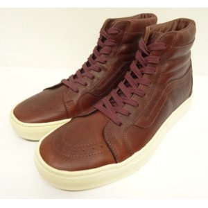 画像: VANS VAULT "HORWEEN LEATHER" SK8-HI LX ホーウィン社製レザー スニーカー ティンバー (DEADSTOCK)