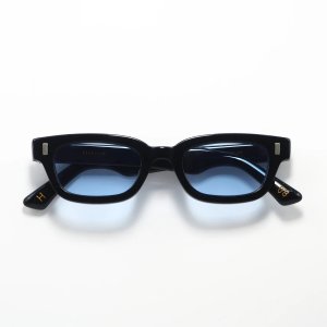 画像: H OPTICAL "H-08" サングラス ブラック/ライトブルーレンズ (NEW)