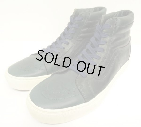 画像1: VANS VAULT "HORWEEN LEATHER" SK8-HI LX ホーウィン社製レザー スニーカー パリジャンブルー (DEADSTOCK)