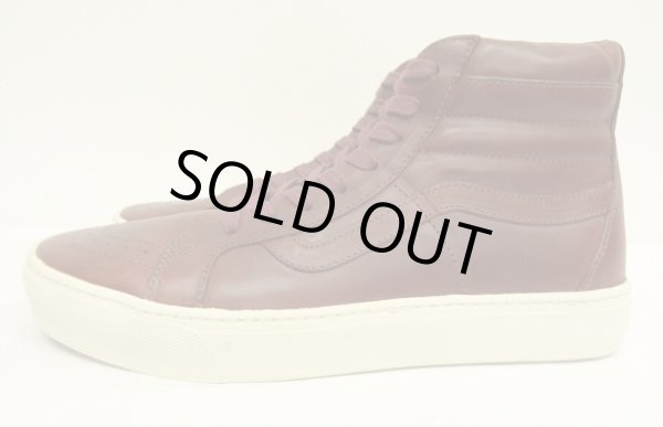 画像2: VANS VAULT "HORWEEN LEATHER" SK8-HI LX ホーウィン社製レザー スニーカー ティンバー (DEADSTOCK)