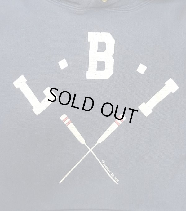 画像3: 90'S CHAMPION 刺繍タグ リバースウィーブ パーカー ネイビー メキシコ製 (VINTAGE)