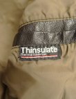画像4: 80'S LL Bean "THINSULATE入り" A-2 レザー フライトジャケット ダークブラウン USA製 (VINTAGE)