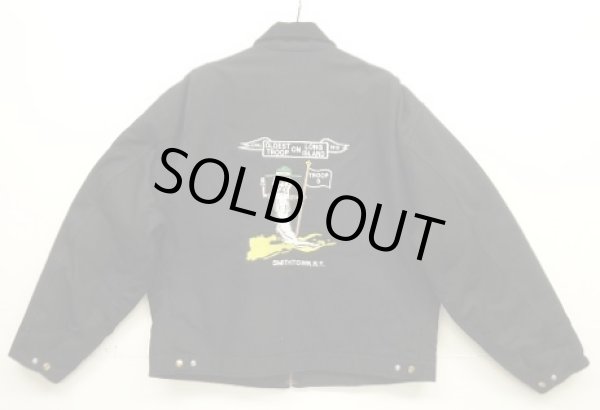 画像7: CARHARTT "DETROIT JACKET" 裏地ブランケット ダックジャケット ブラック USA製 (DEADSTOCK)