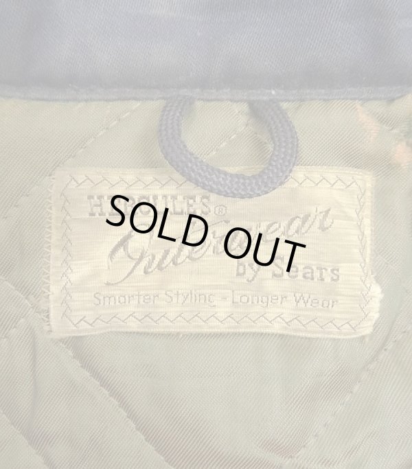 画像2: 60'S HERCULES by SEARS "B-9" 中綿入り フライトジャケット TALONアルミジップ (VINTAGE)