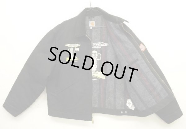 画像6: CARHARTT "DETROIT JACKET" 裏地ブランケット ダックジャケット ブラック USA製 (DEADSTOCK)