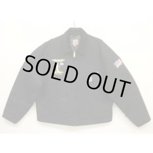 画像: CARHARTT "DETROIT JACKET" 裏地ブランケット ダックジャケット ブラック USA製 (DEADSTOCK)