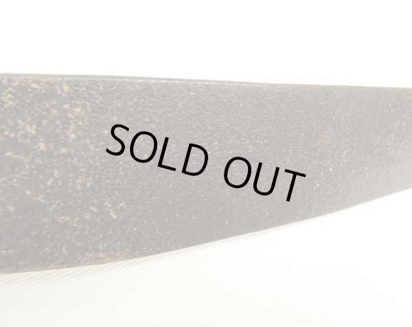 画像5: 90'S J.CREW シルバーバックル レザーベルト 茶芯 ブラック（ブラウン）イングランド製 (VINTAGE)