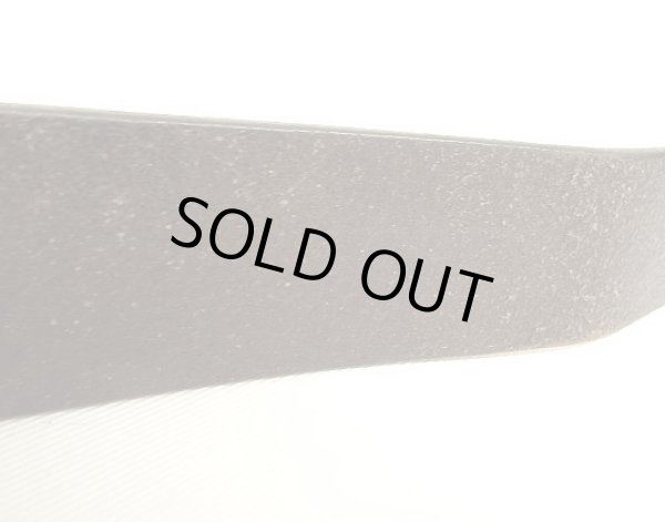 画像4: 90'S J.CREW シルバーバックル レザーベルト 茶芯 ブラック（ブラウン）イングランド製 (VINTAGE)