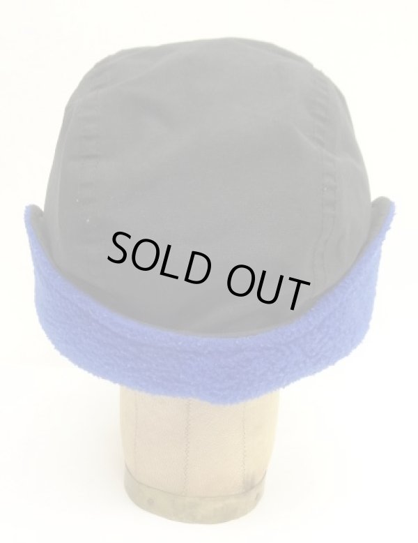 画像7: 90'S LL Bean "GORE-TEX" 裏地フリース 耳当て付き キャップ ブラック USA製 (VINTAGE)