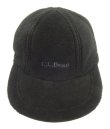 画像2: 90'S LL Bean "POLARTEC" 耳当て付き フリースキャップ ブラック USA製 (VINTAGE)