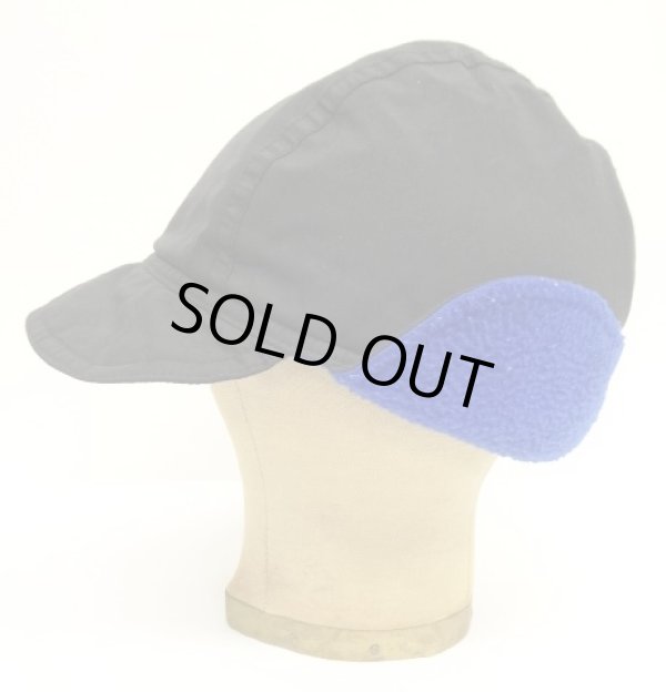 画像6: 90'S LL Bean "GORE-TEX" 裏地フリース 耳当て付き キャップ ブラック USA製 (VINTAGE)