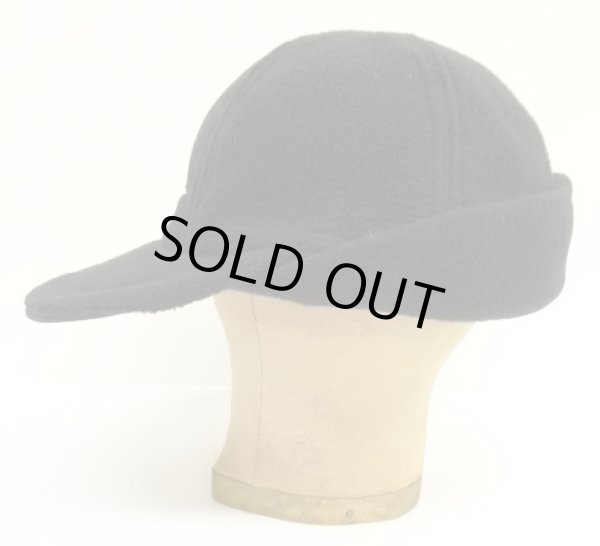 画像6: 90'S LL Bean "POLARTEC" 耳当て付き フリースキャップ ブラック USA製 (VINTAGE)