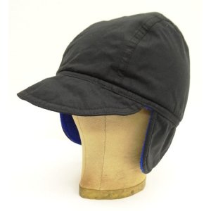 画像: 90'S LL Bean "GORE-TEX" 裏地フリース 耳当て付き キャップ ブラック USA製 (VINTAGE)