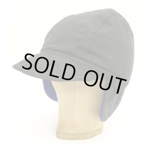 画像: 90'S LL Bean "GORE-TEX" 裏地フリース 耳当て付き キャップ ブラック USA製 (VINTAGE)