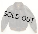 画像: 70'S EDDIE BAUER "G-1" 黒タグ チンスト付き レザー フライトジャケット ブラウン (VINTAGE)