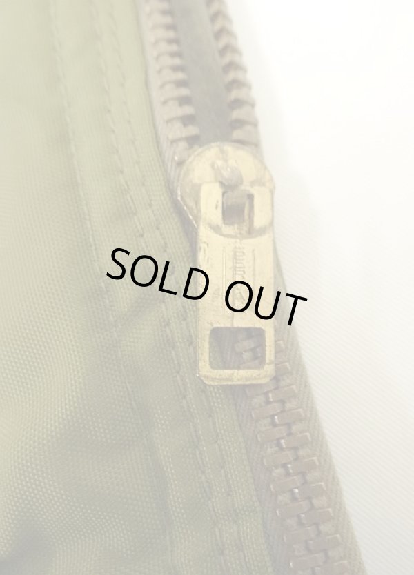 画像3: 80'S アメリカ軍 USAF フライヤーズ ヘルメットバッグ SERVALブラスジップ (VINTAGE)