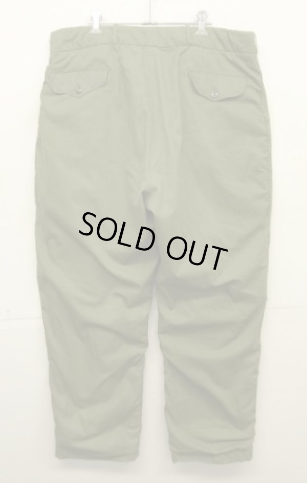 画像4: 50'S アメリカ軍 BUAERO US NAVY "WL-1" 黒タグ 裏地ウール フライトトラウザーズ (VINTAGE)