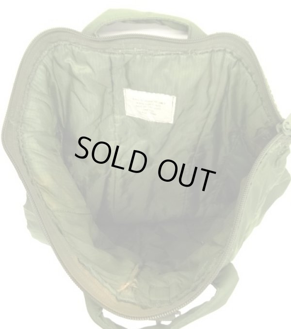 画像5: 00'S アメリカ軍 USAF フライヤーズ ヘルメットバッグ ミリタリーグリーン (VINTAGE)