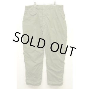 画像: 50'S アメリカ軍 BUAERO US NAVY "WL-1" 黒タグ 裏地ウール フライトトラウザーズ (VINTAGE)