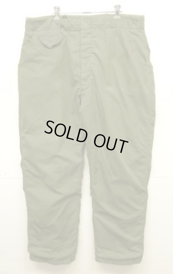 画像1: 50'S アメリカ軍 BUAERO US NAVY "WL-1" 黒タグ 裏地ウール フライトトラウザーズ (VINTAGE)