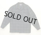 画像: 70'S PENDLETON "BOARD SHIRT" ウール オープンカラーシャツ ブラックウォッチ USA製 (VINTAGE)