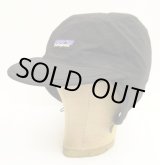 画像: PATAGONIA "SHELLED SYNCHILLA DUCKBILL CAP" 内側フリース ナイロンキャップ ブラック (VINTAGE)