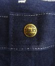 画像3: 70'S SEARS トップスナップボタン デニム ペインターパンツ インディゴ SCOVILLジップ USA製 (DEADSTOCK)