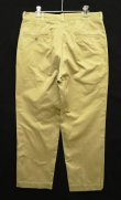 画像4: 60'S アメリカ軍 US ARMY コットン100% チノパンツ PRENTICE製アルミジップ W34L29 (VINTAGE)