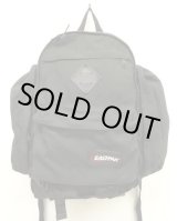 画像: 80'S EASTPAK 旧タグ 両サイド収納付き ナイロン バックパック ブラック USA製 (VINTAGE)