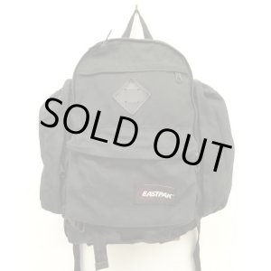 画像: 80'S EASTPAK 旧タグ 両サイド収納付き ナイロン バックパック ブラック USA製 (VINTAGE)