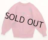 画像: 90'S CHAMPION "両面＆右袖プリント" 刺繍タグ リバースウィーブ ダークレッド USA製 (VINTAGE)