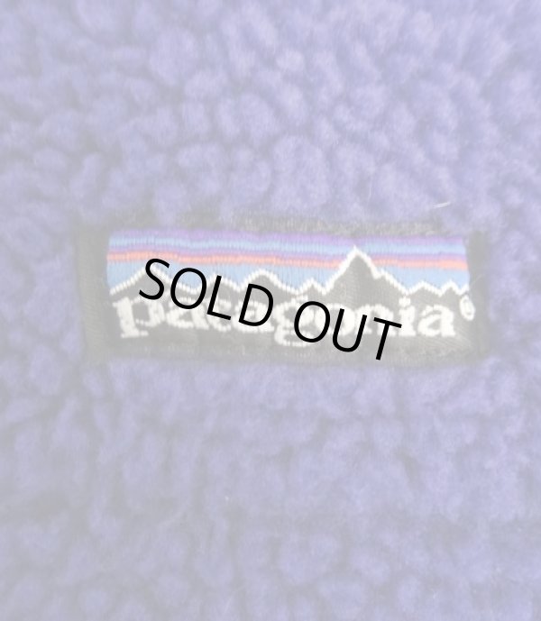 画像4: 90'S PATAGONIA ”旧タグ" 初期レトロX 裏地P.E.F フリースジャケット ダークブルー/ブラック USA製 (VINTAGE)